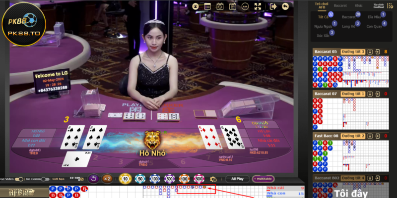 Bắt Cầu 1-1 Trong Baccarat: Kỹ Thuật Thành Công Tại PK88