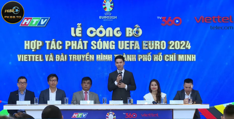 Cách xem trực tiếp Euro 2024