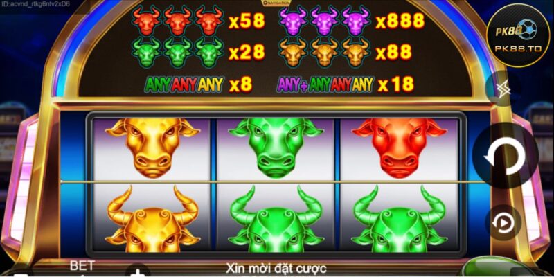 Giao diện chơi game